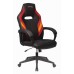 Кресло игровое Zombie VIKING 3 AERO черный/красный текстиль/эко.кожа крестовина пластик