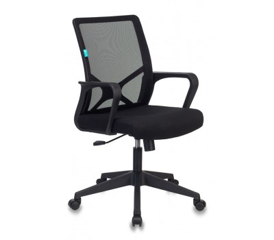 Кресло Бюрократ MC-101 спинка сетка черный TW-01 сиденье черный 26-B01 Кресло Бюрократ MC-101 спинка сетка черный TW-01 сиденье черный 26-B01