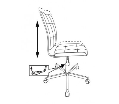 Кресло Бюрократ CH-330M оранжевый OR.Royal 54 искусственная кожа крестовина металл хром Кресло Бюрократ CH-330M оранжевый OR.Royal 54 искусственная кожа крестовина металл хром