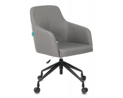 Кресло Бюрократ CH-380 серый крестовина металл