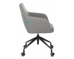 Кресло Бюрократ CH-380 серый крестовина металл-foto3