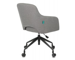 Кресло Бюрократ CH-380 серый крестовина металл-foto4