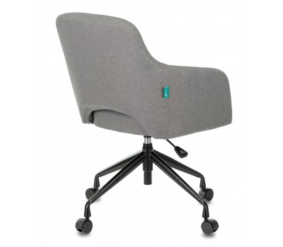 Кресло Бюрократ CH-380 серый крестовина металл