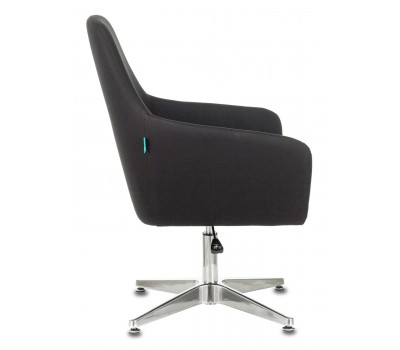 Кресло Бюрократ CH-390 черный крестовина алюминий