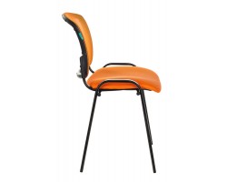 Стул Бюрократ ВИКИ спинка сетка оранжевый TW-38-3 TW-96-1 сетка/ткань-foto3