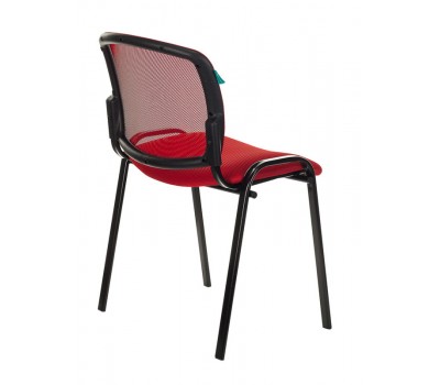 Стул Бюрократ ВИКИ спинка сетка красный TW-35N TW-97N сетка/ткань