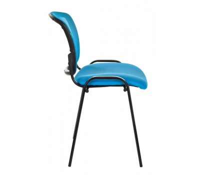 Стул Бюрократ ВИКИ спинка сетка голубой TW-31 TW-55 сетка/ткань