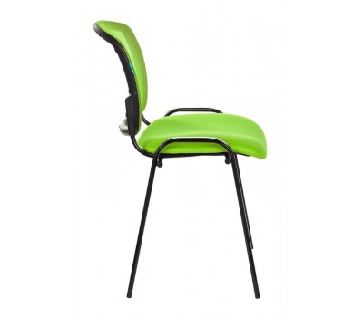 Стул Бюрократ ВИКИ салатовый TW-03A TW-18 сетка/ткань на ножках металл черный