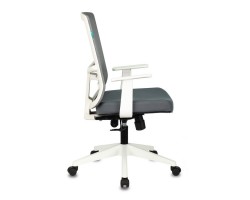 Кресло Бюрократ MC-W611T серый TW-04 26-25 сетка/ткань (пластик белый)-foto3