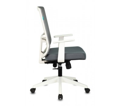 Кресло Бюрократ MC-W611T серый TW-04 26-25 сетка/ткань (пластик белый)