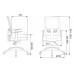 Кресло Бюрократ MC-W611T серый TW-04 26-25 сетка/ткань (пластик белый)