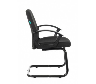 Кресло Бюрократ CH-808-LOW-V низкая спинка черный 3C11