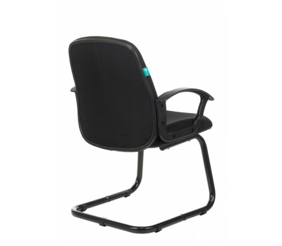 Кресло Бюрократ CH-808-LOW-V низкая спинка черный 3C11