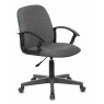 Кресло Бюрократ CH-808-LOW серый 3C1 низк.спин. крестовина пластик