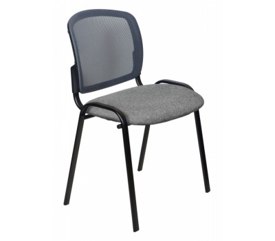 Стул Бюрократ ВИКИ спинка сетка серый TW-04 3C1 сетка/ткань