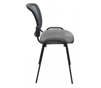 Стул Бюрократ ВИКИ спинка сетка серый TW-04 3C1 сетка/ткань