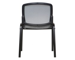 Стул Бюрократ ВИКИ спинка сетка серый TW-04 3C1 сетка/ткань-foto4