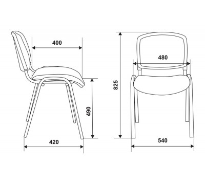 Стул Бюрократ ВИКИ спинка сетка серый TW-04 3C1 сетка/ткань