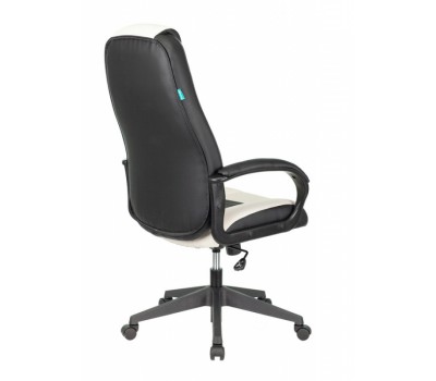 Кресло игровое Zombie VIKING-8N белый/черный искусственная кожа крестовина пластик