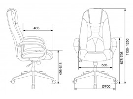 Кресло игровое Zombie VIKING-8N белый/черный искусственная кожа крестовина пластик-foto6