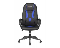 Кресло игровое Zombie VIKING-8N черный/синий искусственная кожа крестовина пластик-foto2