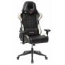 Кресло игровое Zombie VIKING 5 AERO черный/белый эко.кожа с подголов. крестовина пластик