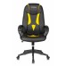 Кресло игровое Zombie VIKING-8N черный/желтый искусственная кожа крестовина пластик