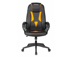 Кресло игровое Zombie VIKING-8N черный/оранжевый искусственная кожа крестовина пластик-foto2