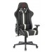 Кресло игровое Zombie A4 черный/белый эко.кожа с подголов. крестовина пластик