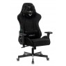 Кресло игровое Zombie VIKING KNIGHT Fabric черный Light-20 с подголов. крестовина металл
