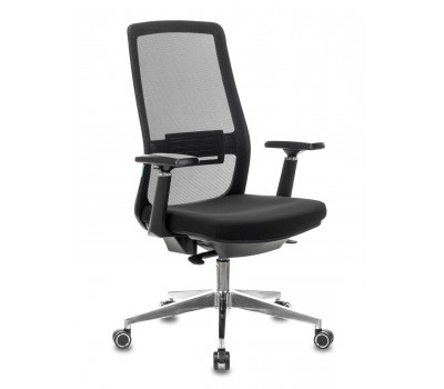 Кресло руководителя Бюрократ MC-915 черный TW-01 26-B01 сетка/ткань крестовина алюминий