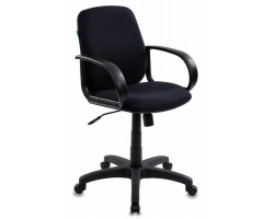 Кресло Бюрократ CH-808AXSN-Low низкая спинка черный 10-11