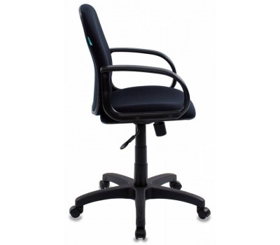 Кресло Бюрократ CH-808AXSN-Low низкая спинка черный 10-11