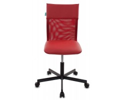 Кресло Бюрократ CH-1399 красный Next-13 искусст.кожа/сетка крестовина металл-foto2