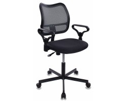 Кресло Бюрократ CH-799M темно-серый TW-04 TW-12 сетка/ткань крестовина металл