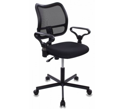 Кресло Бюрократ CH-799M черный сиденье черный TW-11 сетка/ткань крестовина металл Кресло Бюрократ CH-799M черный сиденье черный TW-11 сетка/ткань крестовина металл