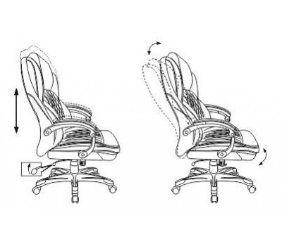 Кресло руководителя Бюрократ T-9915 коричневый рец.кожа/кожзам крестовина пластик пластик золото Кресло руководителя Бюрократ T-9915 коричневый рец.кожа/кожзам крестовина пластик пластик золото