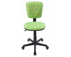 Кресло детское Бюрократ CH-204NX зеленый кактусы-foto2