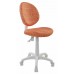 Кресло детское Бюрократ KD-W6 оранжевый жираф (пластик белый)
