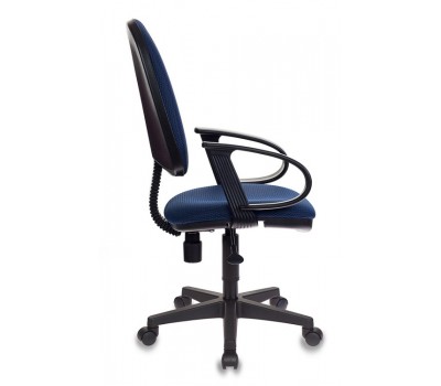 Кресло Бюрократ CH-300 синий JP-15-5 крестовина пластик Кресло Бюрократ CH-300 синий JP-15-5 крестовина пластик