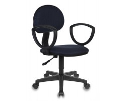 Кресло Бюрократ Ch-213AXN черный/синий 12-191