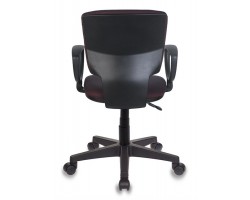 Кресло Бюрократ Ch-626AXSN бордовый ромбик черный V-02-foto4