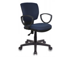 Кресло Бюрократ Ch-626AXSN синий ромбик черный V-03-1