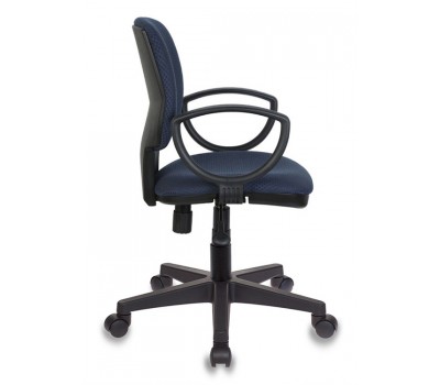 Кресло Бюрократ Ch-626AXSN синий ромбик черный V-03-1