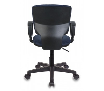 Кресло Бюрократ Ch-626AXSN синий ромбик черный V-03-1