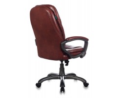 Кресло руководителя Бюрократ Ch-868AXSN коричневый искусственная кожа крестовина пластик пластик темно-серый-foto4