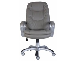Кресло руководителя Бюрократ Ch-868AXSN серый искусственная кожа крестовина пластик пластик серебро-foto2