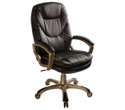 Кресло руководителя Бюрократ Ch-868AXSN темно-коричневый эко.кожа крестовина пластик пластик золото