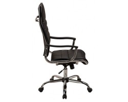 Кресло руководителя Бюрократ Ch-994 черный искусственная кожа крестовина металл хром-foto3