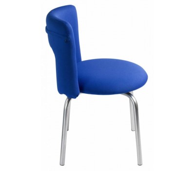 Стул Бюрократ KF-1 вращающийся синий 26-21 Стул Бюрократ KF-1 вращающийся синий 26-21